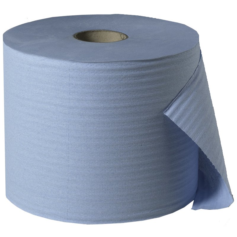 fripa rouleau de nettoyage, 2 couches, bleu, 380 m